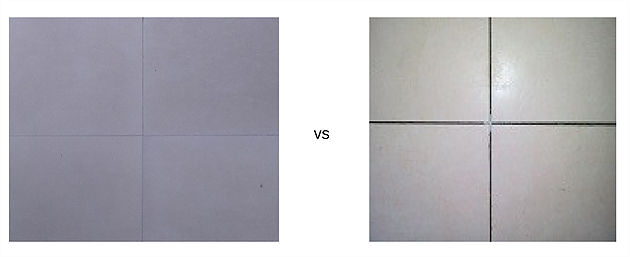 Paper Joint Vs Spacer Nischinth, Tile Without Grout Gap